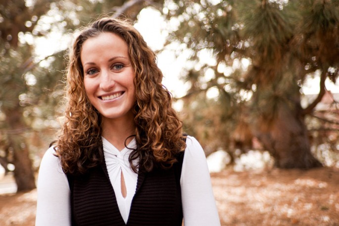 Portrait of a young woman