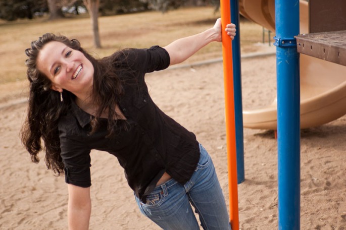Portrait of a young woman