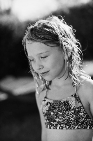 Documentary portrait of a six year old girl