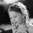 Documentary portrait of a six year old girl