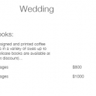 Wedding Album Pricing