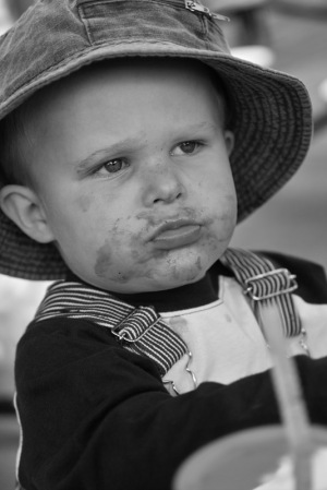 Documentary portrait of a young boy