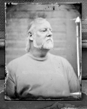 Wet Plate Collodion portrait by Mark Sink and Kristen Hatgi