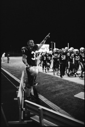 Celebrating a touchdown